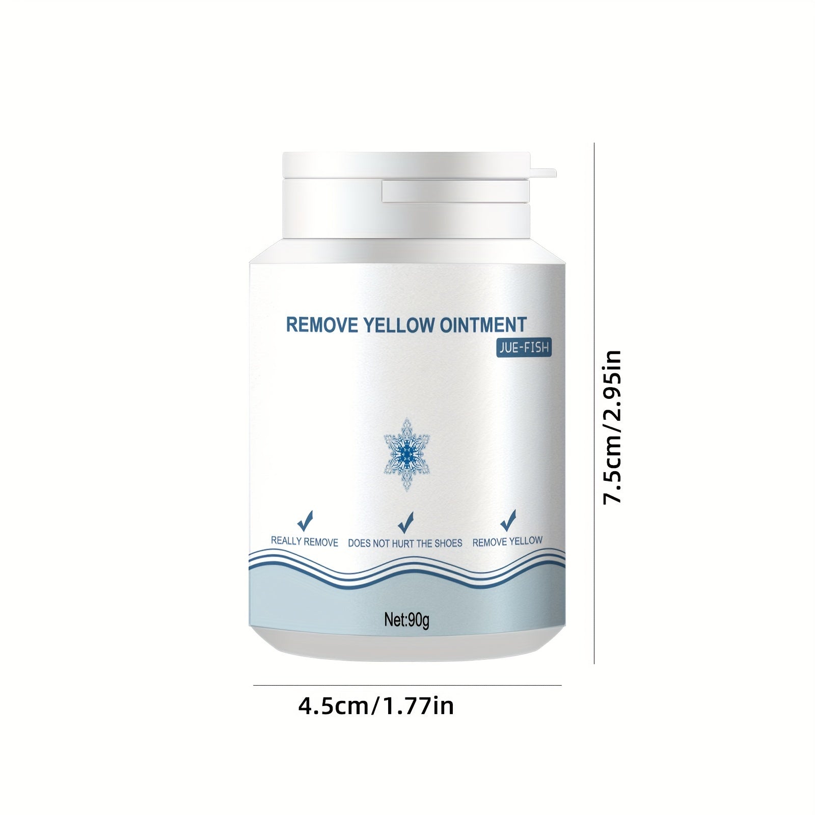 [Customer Favorite] No-Rinse Shoe Cleaner Gel - Removes Stains & Yellowing, Safe for Canvas, Sports & White Shoes, Portable & Easy to Use